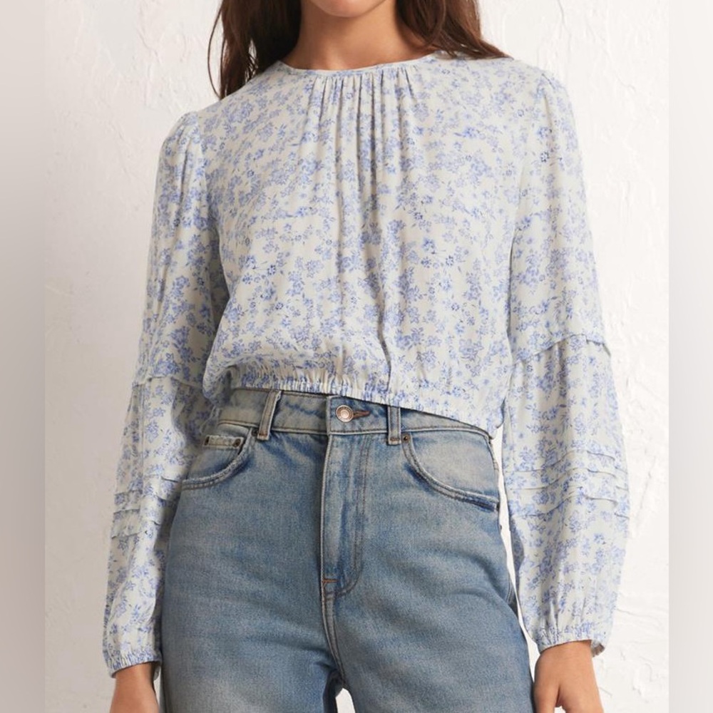 💕NWT Z Supply Nylah Tropez Floral Top.  Size small